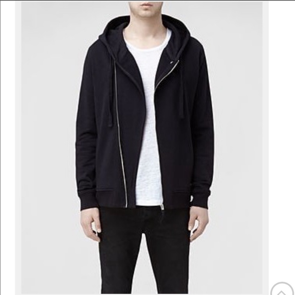 All Saints Biker Hoodie